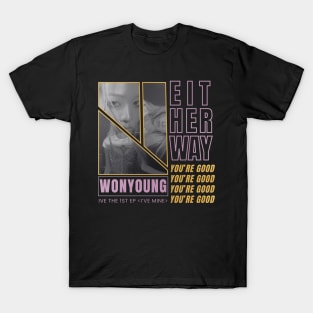 Either Way Wonyoung IVE T-Shirt